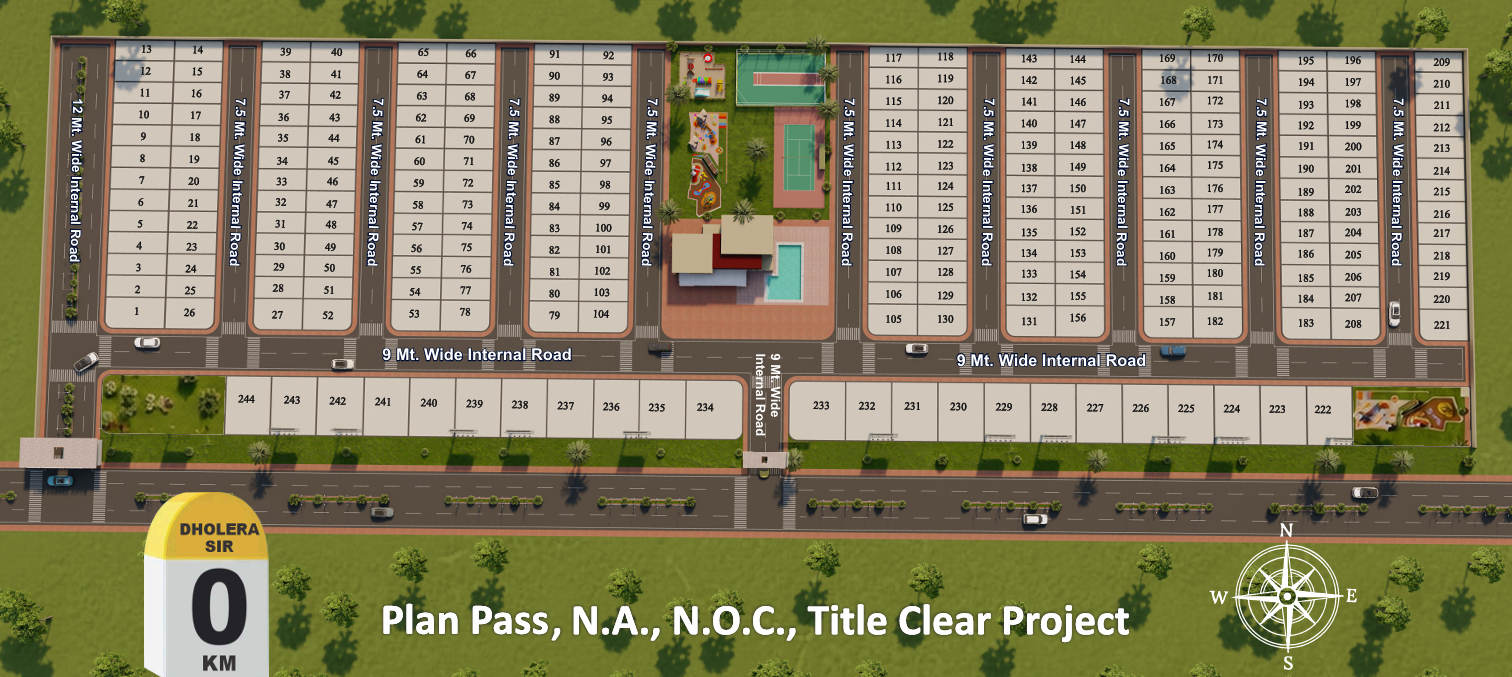 PLOTS IN KANATALAV, DHOLERA 